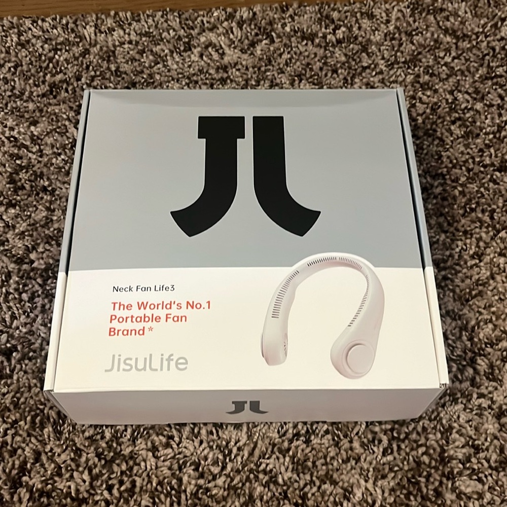 JisuLife Portable Neck Fan Life3